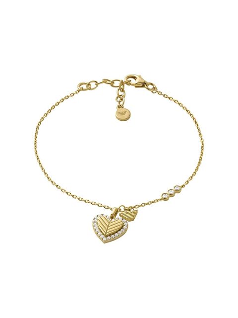 Emporio Armani bransoletka srebrna SENTIMENTAL damska EG3623710 - zdjęcie produktu nr 1