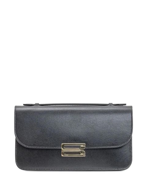 Victoria Beckham medium Dorian leather pochette - Black - zdjęcie produktu nr 1