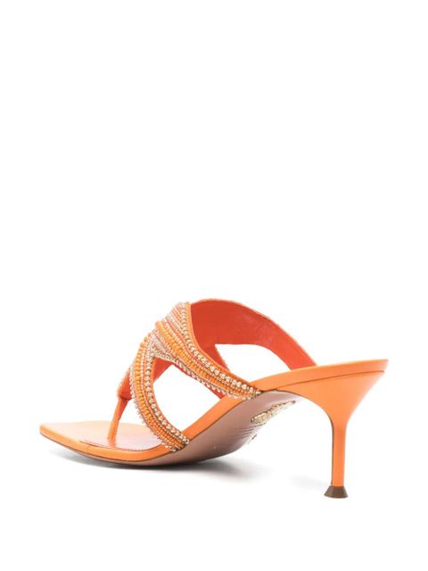 Aquazzura 65mm Reef Star sandals - Orange