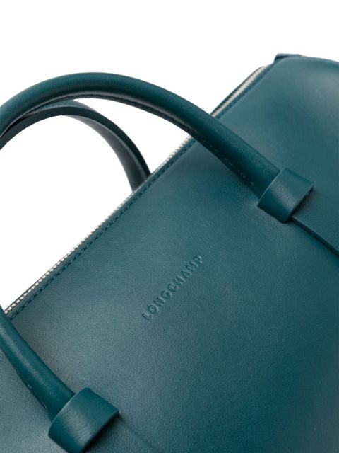 Longchamp large Daylong leather tote bag - Blue