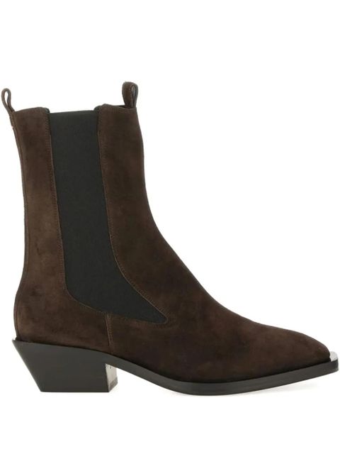 Aeyde suede Chelsea boots - Brown - zdjęcie produktu nr 1