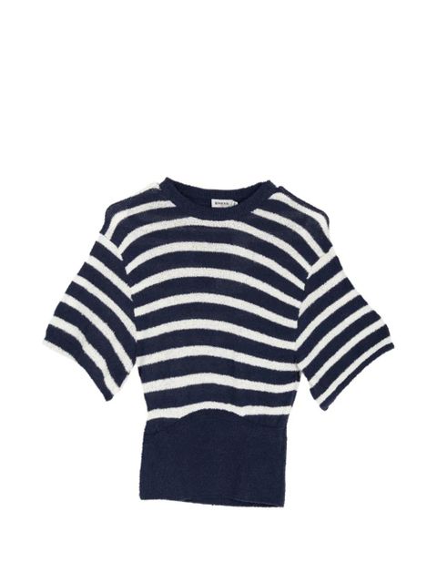 Simkhai striped knit sweater - Blue - zdjęcie produktu nr 1