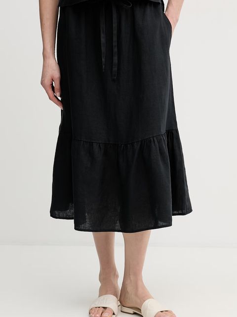 Dkny spódnica lniana