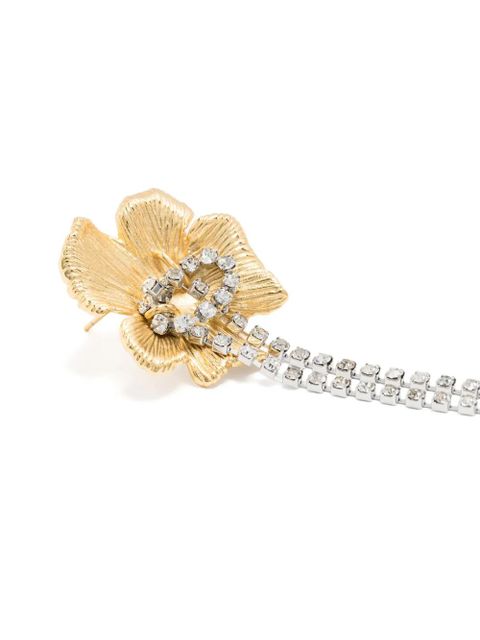 Maje Flower earrings - Gold - zdjęcie produktu nr 2
