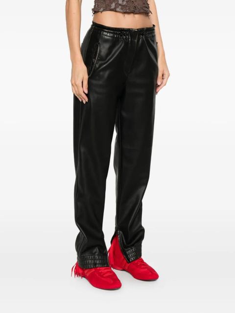 Diesel zip-cuffed trousers - Black