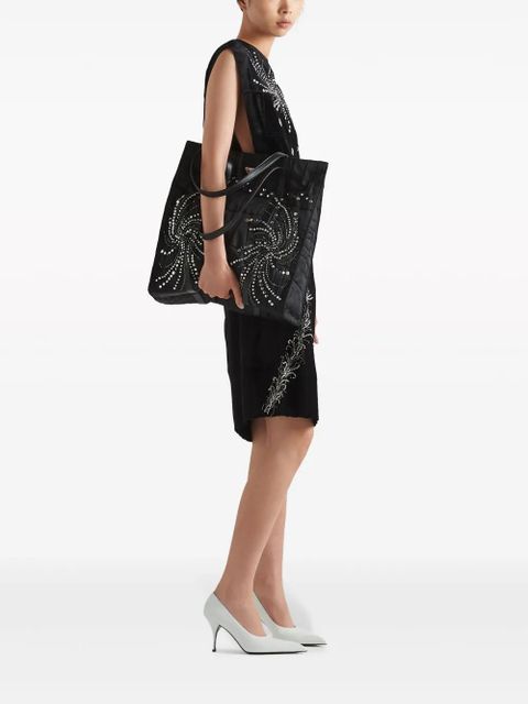 Prada large Re-Nylon tote bag - Black - zdjęcie produktu nr 2