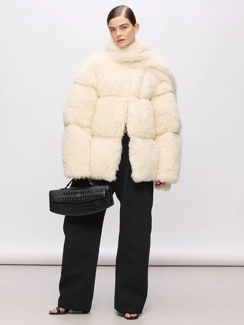 Karl Lagerfeld kurtka Karl Lagerfeld Studio kolor beżowy przejściowa A4W15065