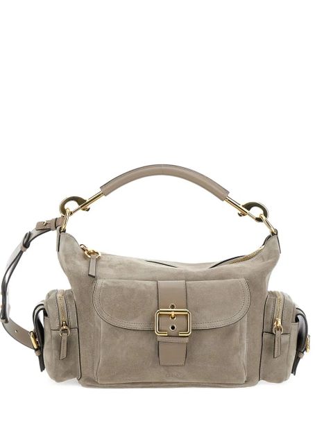 Chloé suede camera bag - Grey - zdjęcie produktu nr 1