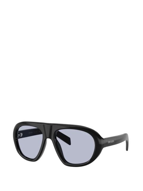 Prada Eyewear pilot-frame sunglasses - Black - zdjęcie produktu nr 2