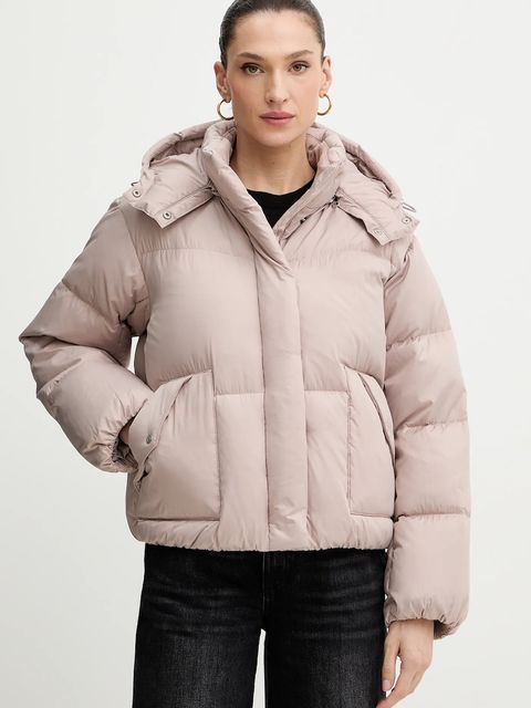 Levi's kurtka puchowa kolor różowy zimowa 003MD - zdjęcie produktu nr 1