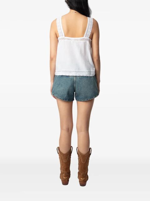 Zadig&Voltaire Celite tank top - White