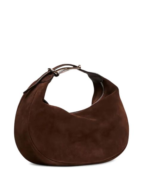 Liffner Moon zipped calf leather tote bag - Brown - zdjęcie produktu nr 2