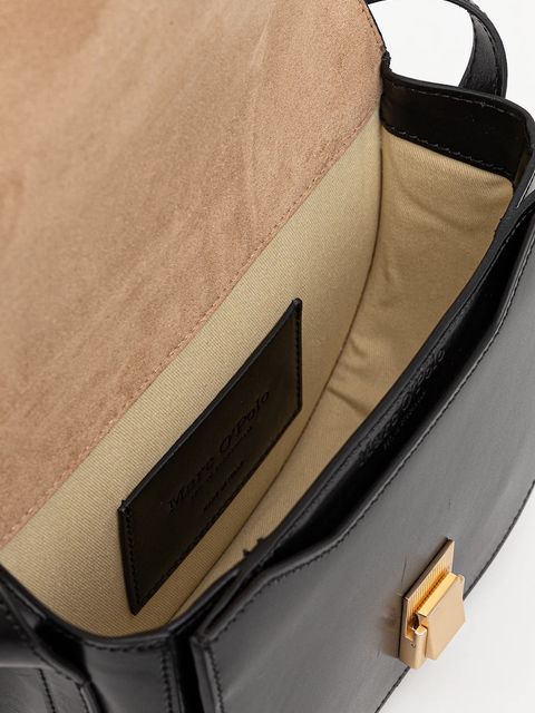 Marc O'Polo torebka skórzana kolor czarny 50912210702203