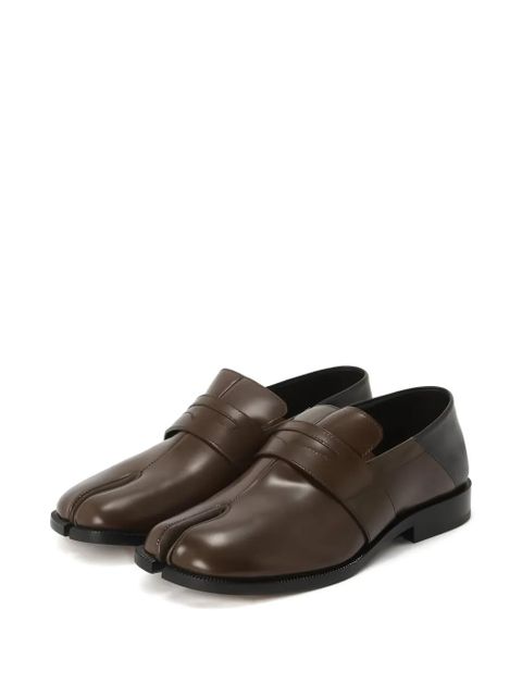 Maison Margiela Tabi leather loafers - Brown - zdjęcie produktu nr 2