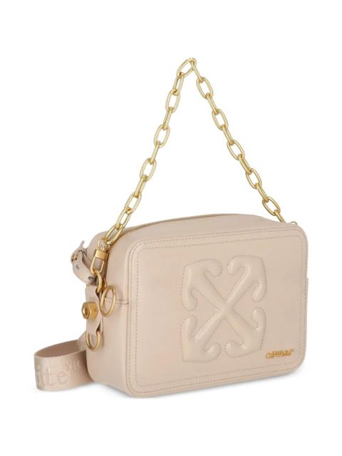 Off-White Arrows-motif crossbody bag - Neutrals