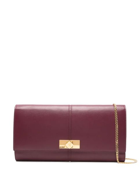 Giuseppe Zanotti leather clutch bag - Red - zdjęcie produktu nr 1
