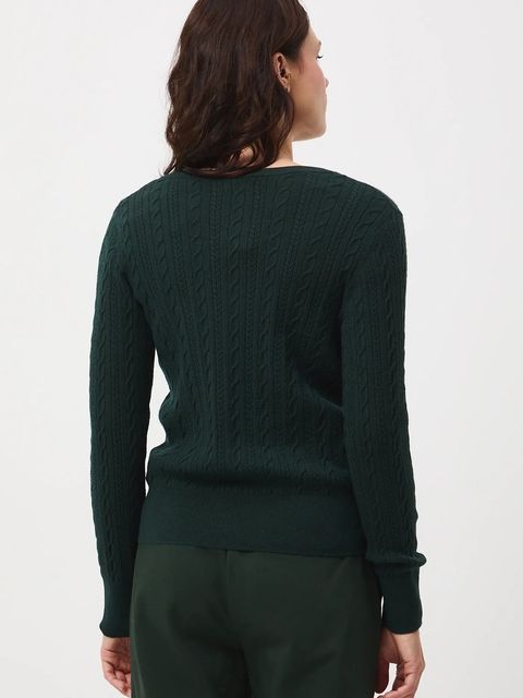 Medicine sweter damski kolor zielony