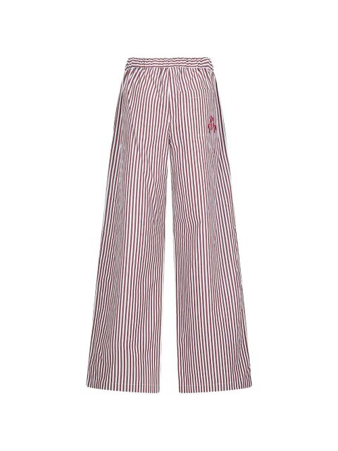 The Attico striped drawstring trousers - Red - zdjęcie produktu nr 2