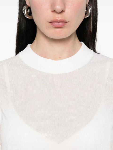 Alexander Wang mock-neck tank top - White