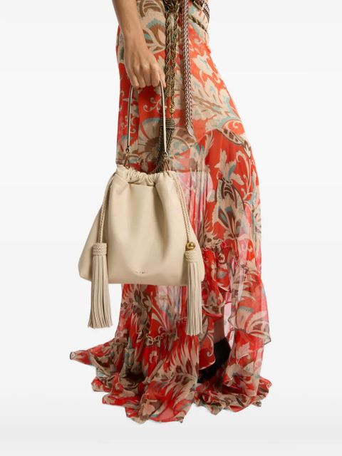 ETRO Medium Kalispera tassels leather shoulder bag - Neutrals - zdjęcie produktu nr 2