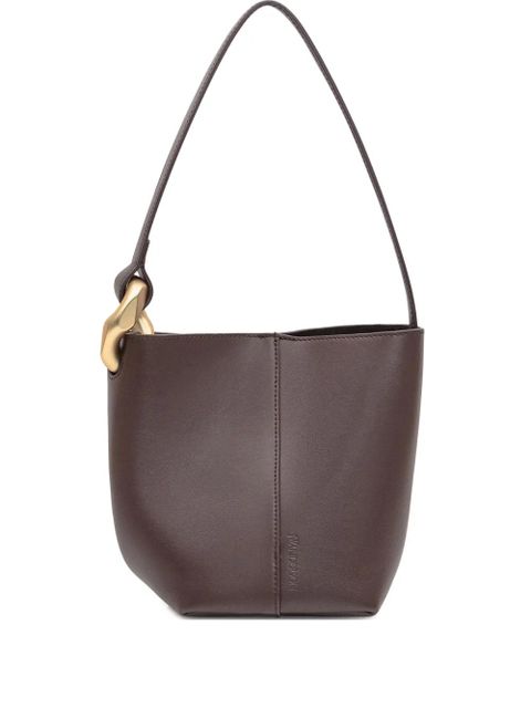 JW Anderson chain-link bucket bag - Brown