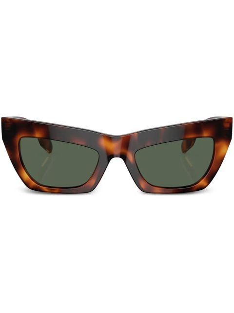 Burberry Eyewear TB-motif cat-eye sunglasses - Green - zdjęcie produktu nr 1