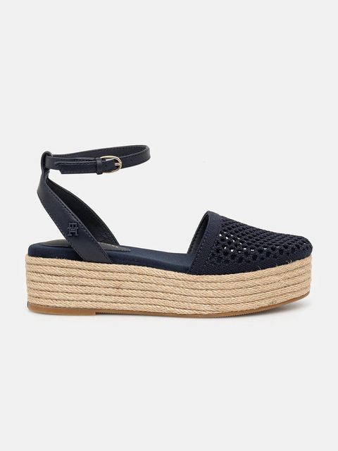 Tommy Hilfiger espadryle KNIT MESH ESPADRILLE PLATFORM - zdjęcie produktu nr 1