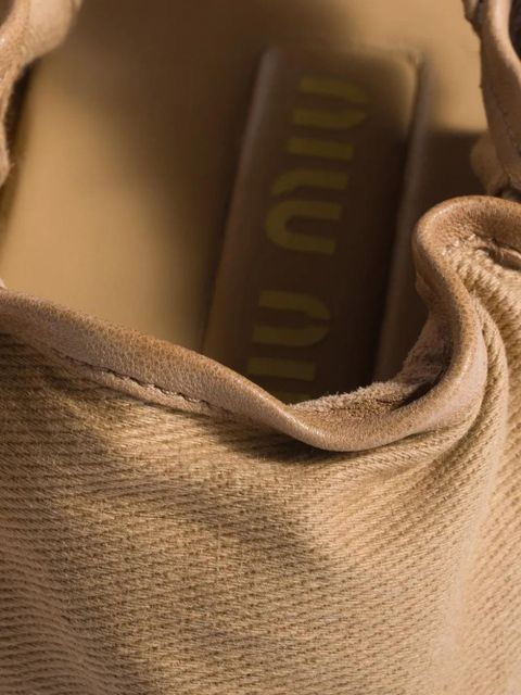 Miu Miu fisherman sandals - Neutrals