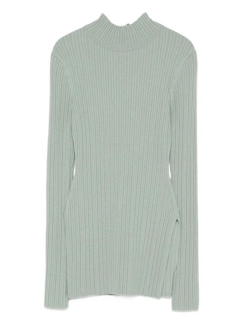 Nanushka ribbed turtleneck top - Green - zdjęcie produktu nr 1