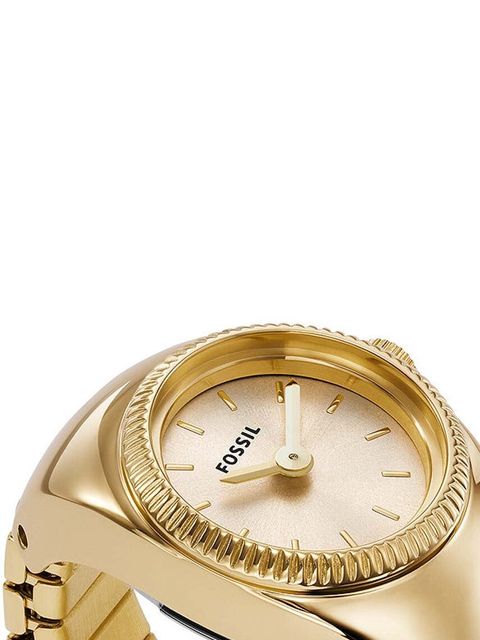 Fossil pierścionek z zegarkiem