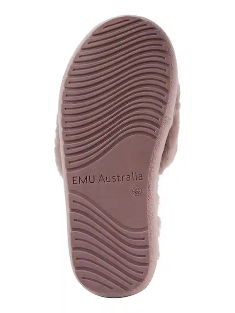 Emu Australia kapcie wełniane Mckay kolor różowy W13088
