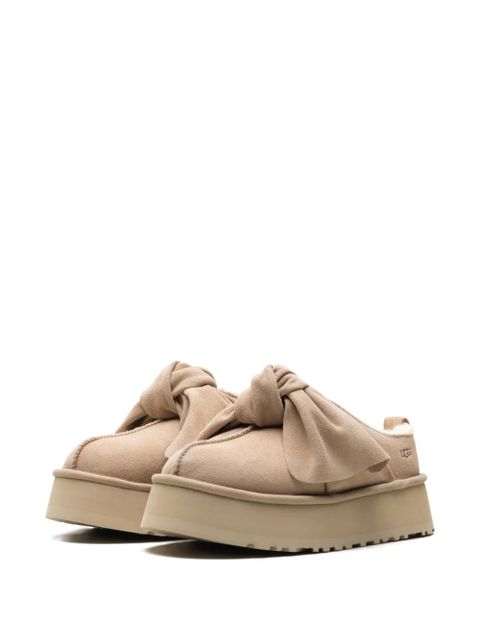 UGG platform bow slip-on loafers - Neutrals - zdjęcie produktu nr 1