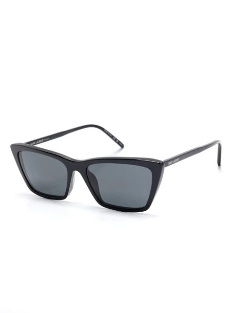 Saint Laurent Eyewear cat eye-frame sunglasses - Black - zdjęcie produktu nr 2