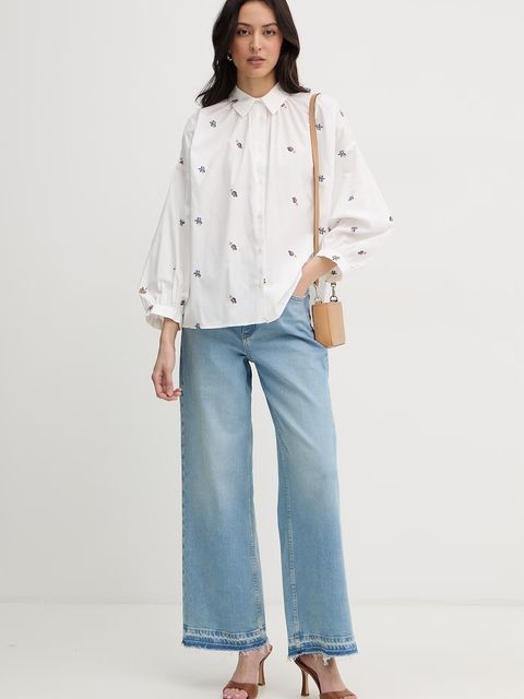 Weekend Max Mara koszula damska bawełniana BUTTERFLY - zdjęcie produktu nr 1