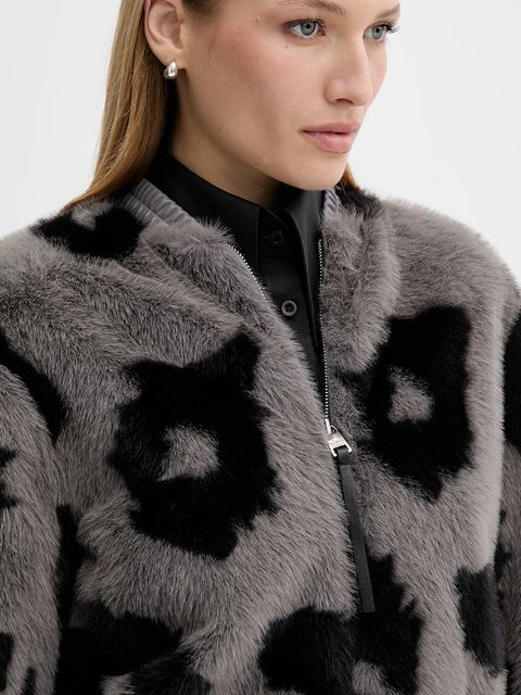 Silvian Heach kurtka COSTA kolor szary przejściowa GPA25013PL - zdjęcie produktu nr 2