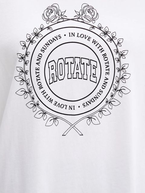 Rotate t-shirt bawełniany