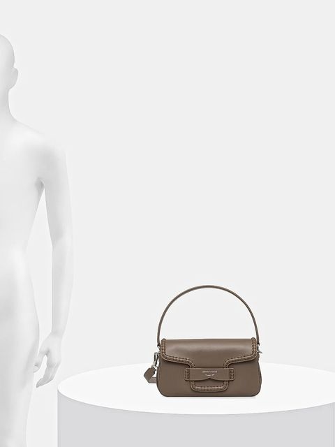 Emporio Armani torebka kolor brązowy EW002806 AF17655 - zdjęcie produktu nr 2