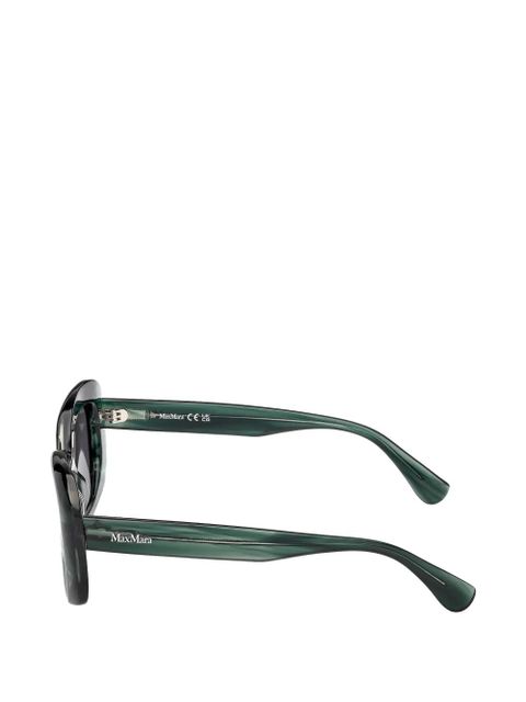 Max Mara Eyewear Elizabeth 1 oversized-frame sunglasses - Green