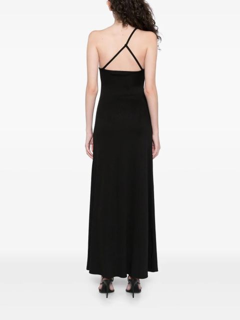 Christopher Esber concave stone cami dress - Black