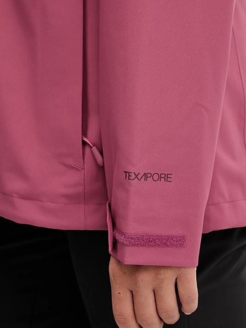 Jack Wolfskin kurtka outdoorowa Trailtime 2L kolor bordowy A63902