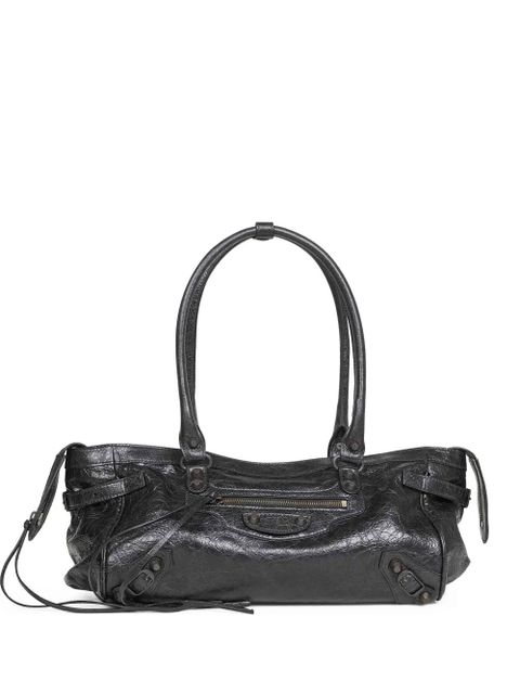 Balenciaga Le City zip-up shoulder bag - Black - zdjęcie produktu nr 1