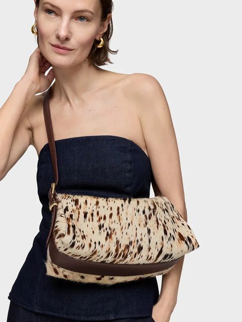 Tous torebka skórzana FOLD kolor beżowy 2002306743