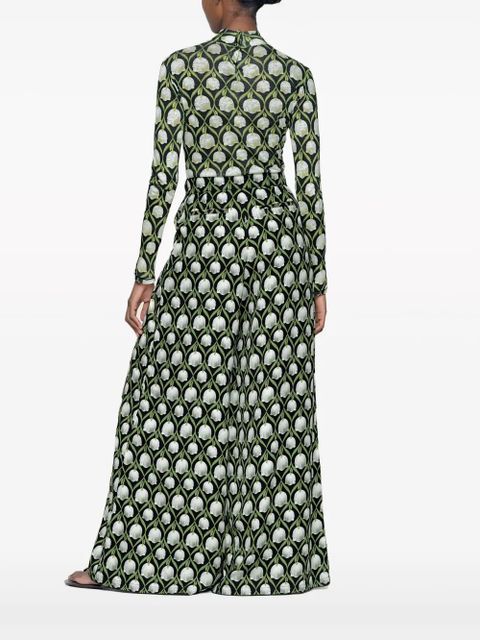 Agua By Agua Bendita Cayena Perla floral-print bodysuit - Black - zdjęcie produktu nr 2