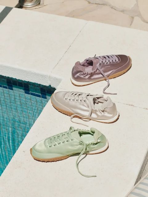 Hoff sneakersy BRIDGE SATIN LILAC damskie kolor fioletowy 22561009