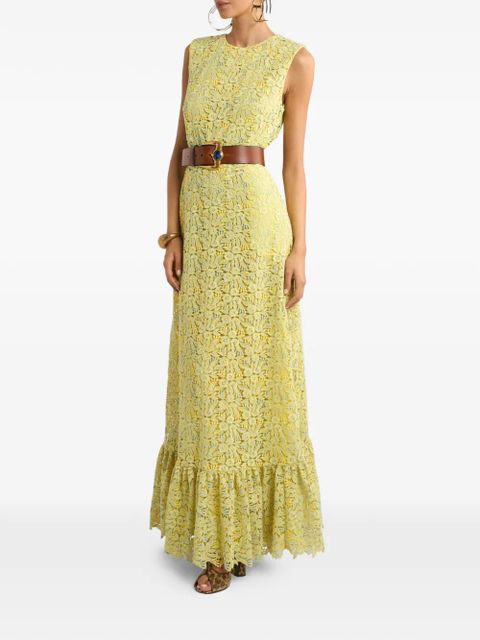 ETRO macramé lace dress - Yellow - zdjęcie produktu nr 2