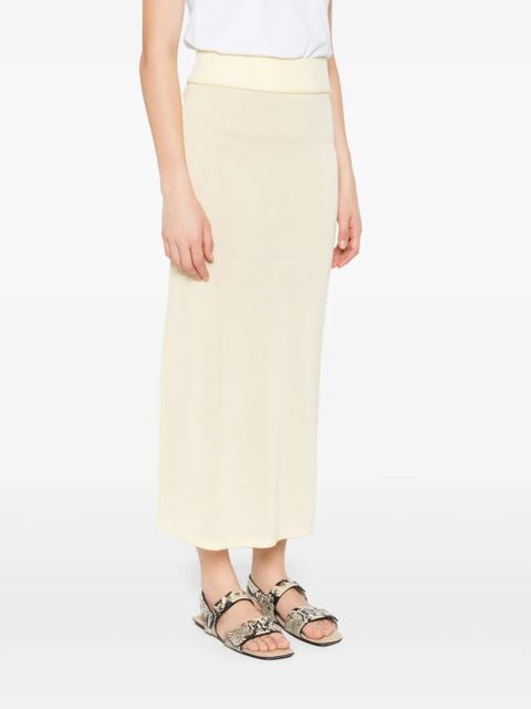 TOTEME knitted skirt - Yellow