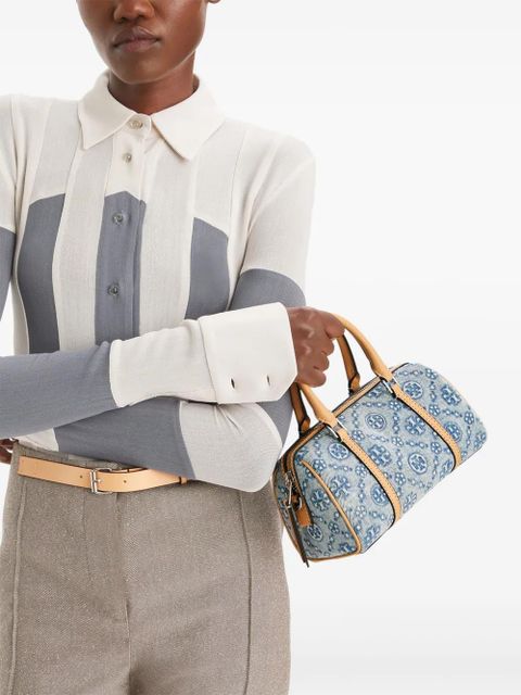 Tory Burch mini T Monogram tote bag - Blue