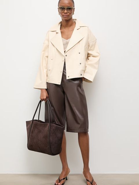 Answear.LAB spodnie damskie skórzane MADDIE z kolekcji Unscripted