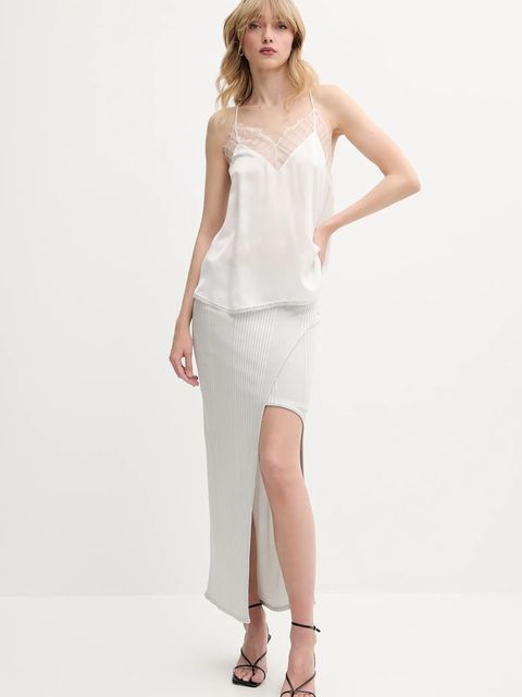 IRO spódnica kolor szary maxi prosta WM31RANNY - zdjęcie produktu nr 2