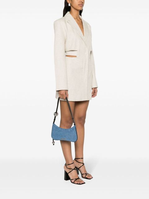 Jacquemus Le Bisou Perle shoulder bag - Blue - zdjęcie produktu nr 2